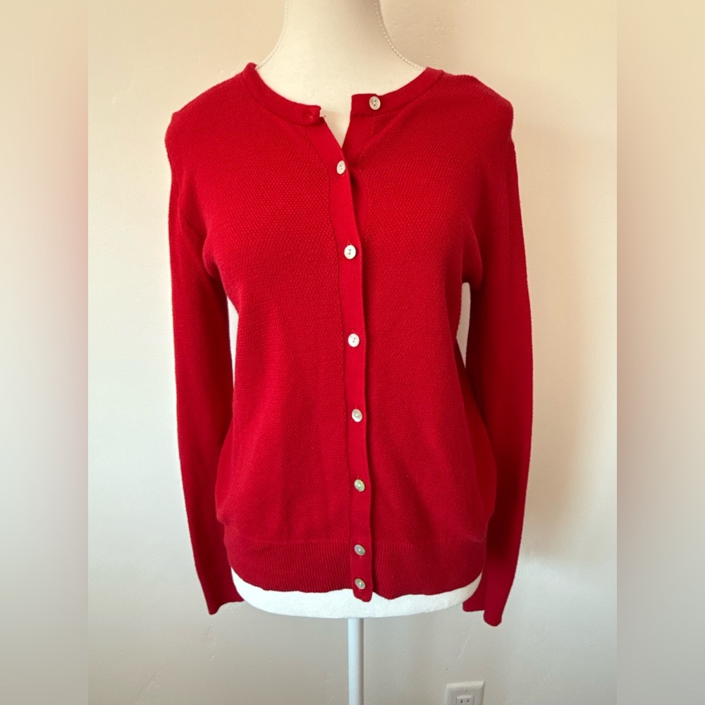 A New Day Red Cardigan size medium